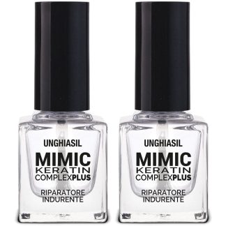 Unghiasil MIMIC Keratin Complex Plus Riparatore Indurente Set da 2 - risparmia il 15% con il codice: viti15