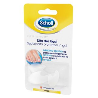 Scholl Separadita Anatomico in Gel per le Dita dei Piedi