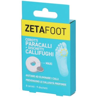 Zetafoot Paracallo Tondo 8 Pezzi + Dischetto Callifugo 9 Pezzi