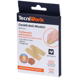 Cerotto Antimicosi Urea 12 Pezzi + 12 Fixing