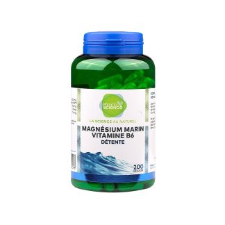 Pharmascience Marine Magnesium + Vitamin B6 200 capsules