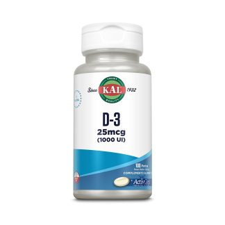 Kal Vitamina D3 1000ui 100 Perlas