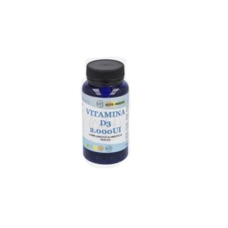Alpha Herbal Vitamin D3 2000Ui 100caps