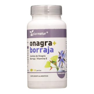 Plannatur Evening Primrose + Borage + Vitamin E 500mg 120caps