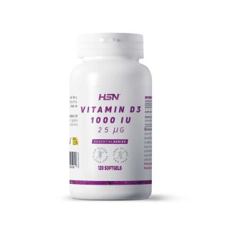 HSN Vitamina D3 1000UI 120 perlas