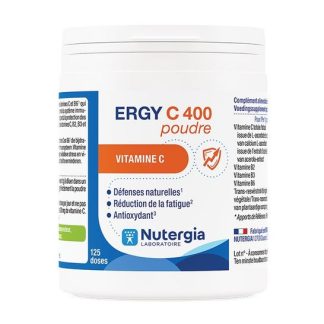 Ergy C 400 Vitamin C Powder 125g