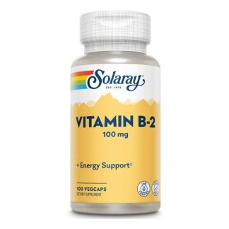 Solaray Vitamin B2 100mg 100caps