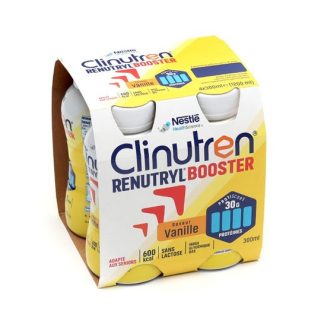 Nestlé Renutryl Booster Saveur Vanille 4x300ml