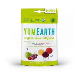 YumEarth Organic Sour Pops 85g