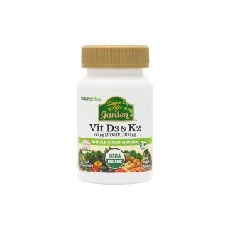 Nature's Plus Vitamina D3 & K2 60caps