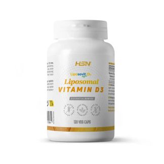 HSN Vitamina D3 Liposomada Vegana Liposovit® 2000UI 120vcaps