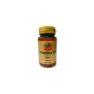 Obire Vitamina D3 100Mcg 4000 UI 50caps