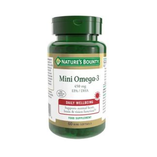 Nature's Bounty Mini Omega 3 450mg 60caps