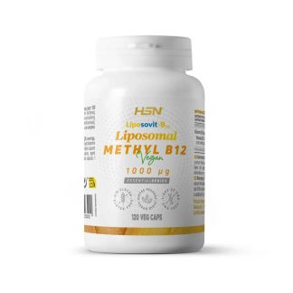 HSN Vitamina B12 Metilcobalamina Liposomada Liposovit® 1000mcg Vitamina B12 120vcaps