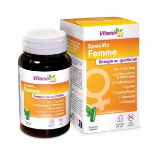 Vitamin'22 Specific Femme 60caps