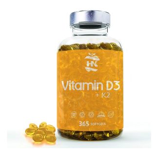 HN Nutrition Vitamina D3 + K2 365caps