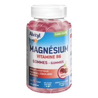 Alvityl Gummies Magnesio Vitamina B6 Cereza 45uds