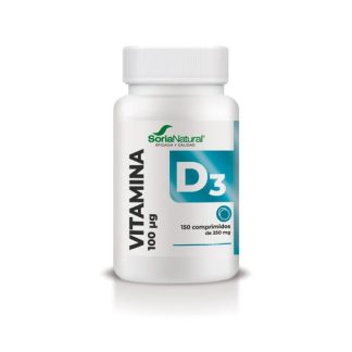 Soria Natural Vitamina D3 250mg Vegan 150comp