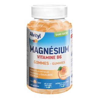 Alvityl Gummies Magnesio Vitamina B6 Albaricoque 45uds