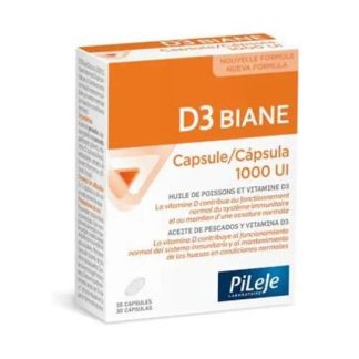 D3 Biane Vitamin D 1000 IU 30caps