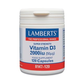 Lamberts Vit D3 2.000 Ui 120caps