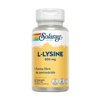 Solaray L Lysine 500mg 60caps