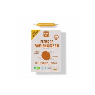 Nutrivie Pépins De Pamplemousse Bio 20 Ampoules