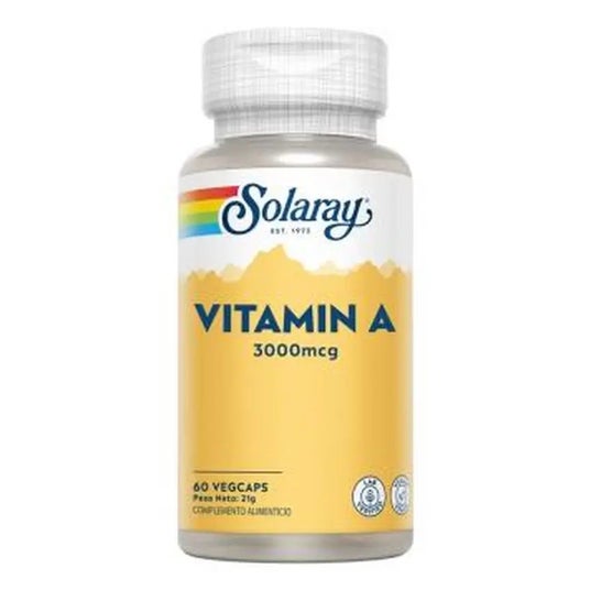Solaray Vitamina A 3000mcg 60caps