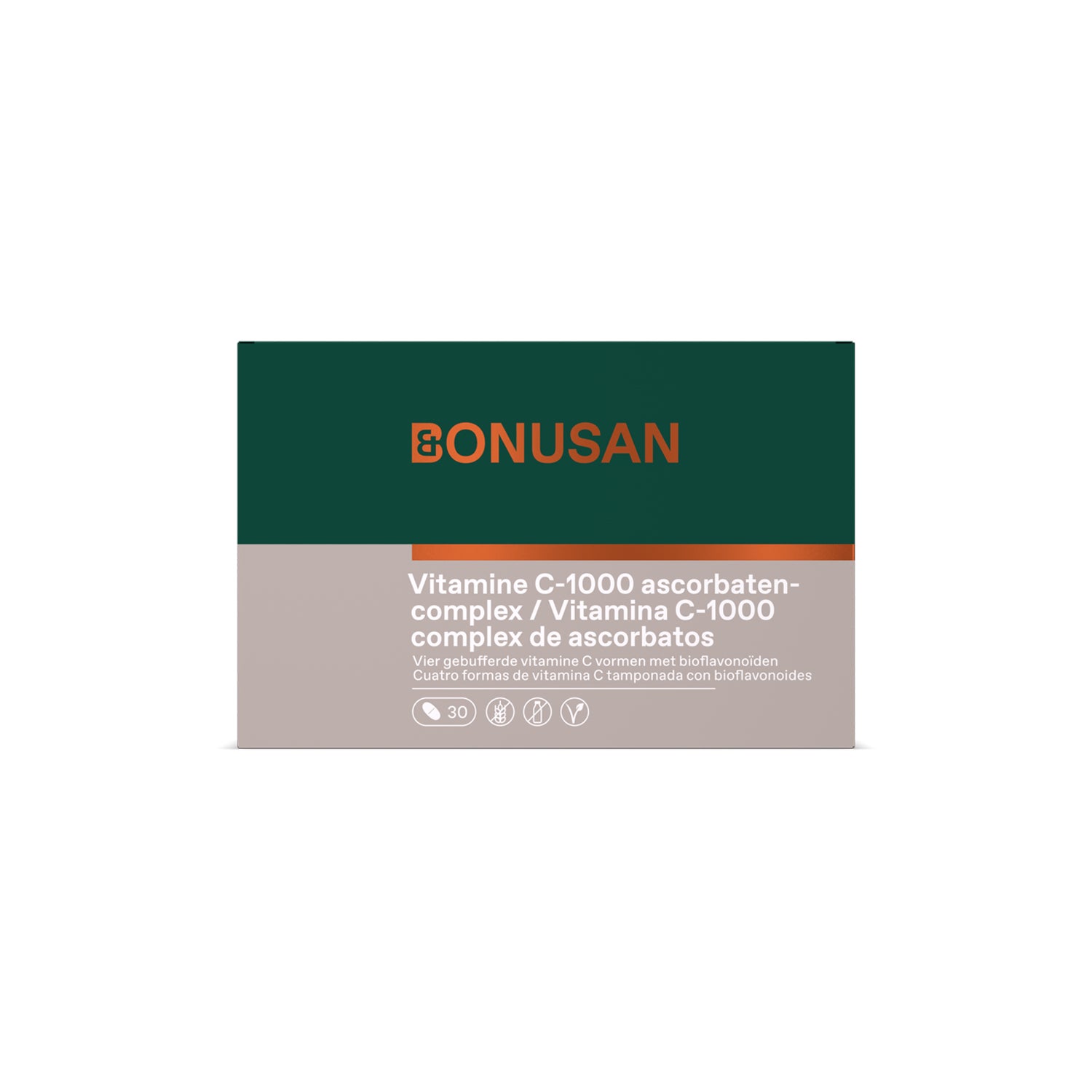 Bonusan Vitamina C 1000 Complejo de Ascorbatos 30comp