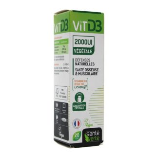 Sante Verte Vitamin D3 2000 IUI 20ml