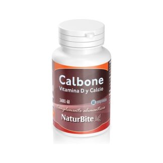 Naturbite Vitamin D and Calcium Calbone 60caps