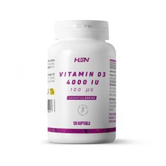 HSN Vitamina D3 4000UI 120 perlas
