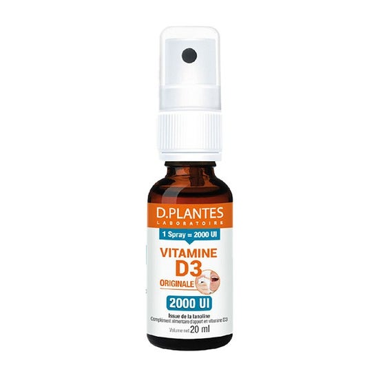 D.Plantes Vitamine D3 Original 2000 Ui Spray 20ml