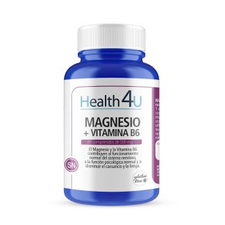 Health 4U Magnesium + Vitamina B6 500mg 60tabs