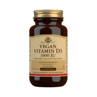 Solgar Vegan Vitamin D3 1000UI 60caps