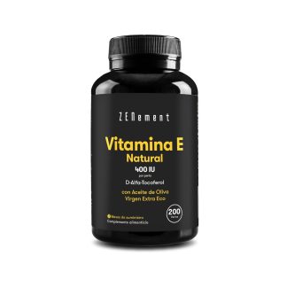 Zenement Vitamina E Natural 400 Ui D-Alfa-Tocoferol 200caps