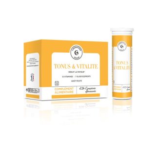 Giphar Tonus and Vitalit 24 effervescent tablets
