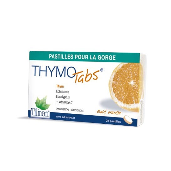 Tilman Thymotabs Orange Vit C 24 Tablets