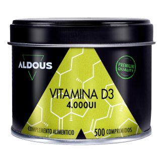 Aldous Vitamina D3 4000 Ui 500comp