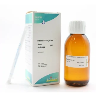 Boiron Alnus Glutinosa 4DH Gouttes Préparation Magistrale 125ml