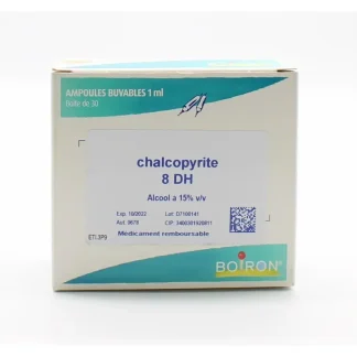Boiron Chalcopyrite 8DH Ampoules Buvables 30X1ml