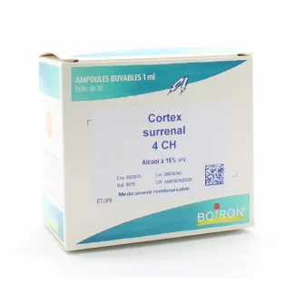 Boiron Cortex Surrenal 4ch 30 ampoules