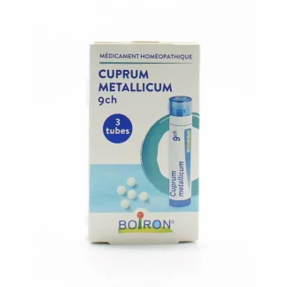 Boiron Cuprum Metallicum 9CH 3 tubes