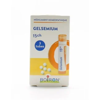 Boiron Gelsemium 15CH 3 tubes