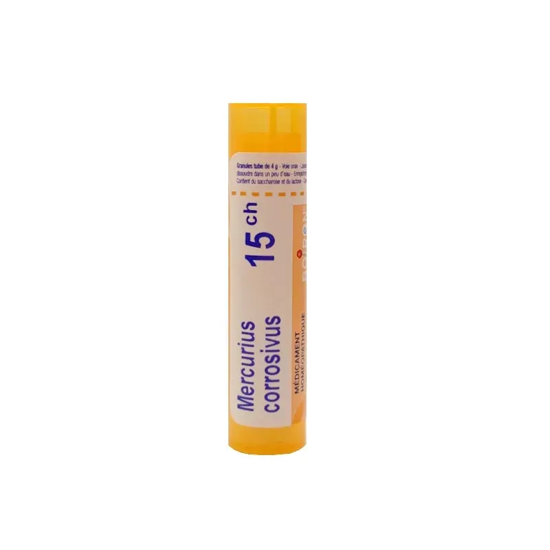 Boiron Mercurius Corrosivus 15ch tube granules