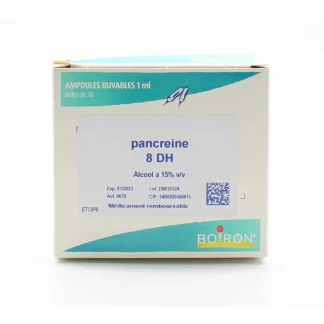 Boiron Pancreine 8DH Ampoules Buvables 30X1ml