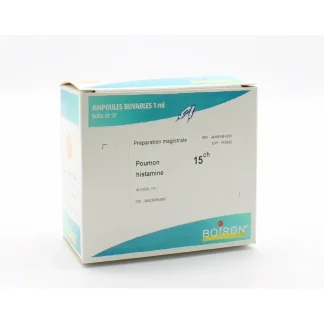 Boiron Poumon Histamine 15ch 30 ampoules