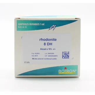 Boiron Rhodonite 8DH Ampoules Buvables 30X1ml