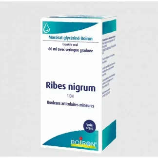 Boiron Ribes Nigrum 1DH Macérat Glycériné 60ml