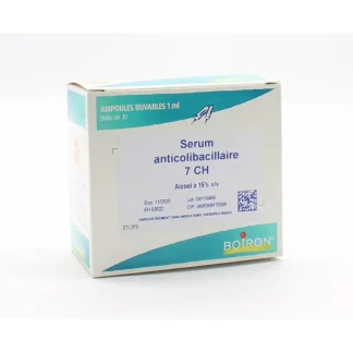 Boiron Serum Anticolibacillaire 7CH Ampoules Buvables 30X1ml